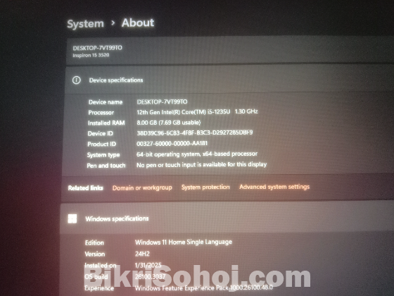 Dell Inspiron 15 2035 | 12th Gen i5 | Excellent Condition